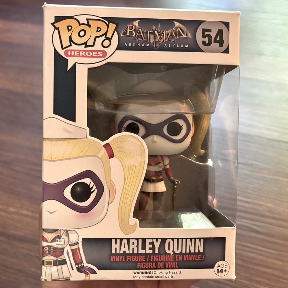 Harley Quinn Arkham Asylum POP Figure